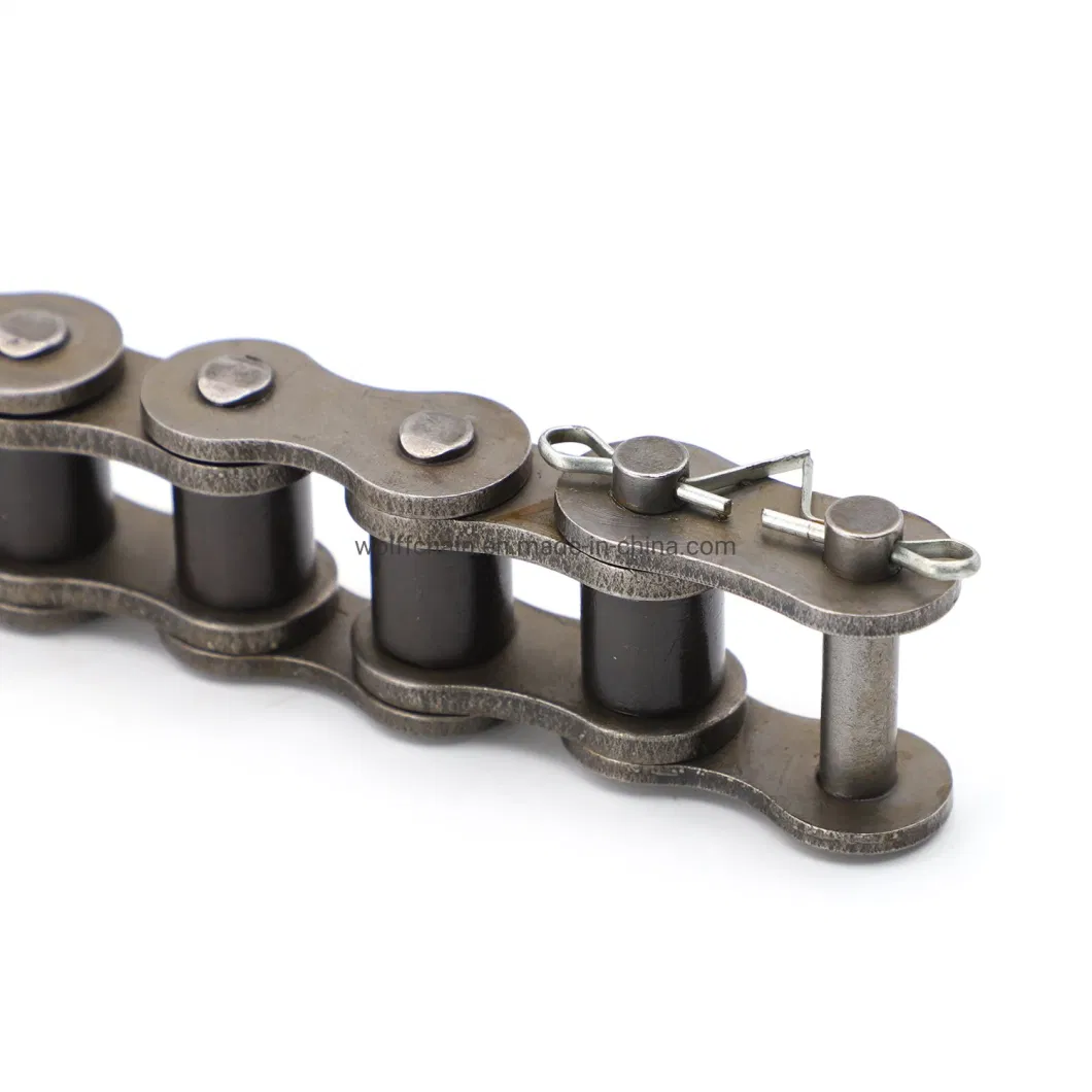 40-1r 50-1r 60-1r 80-1r 08b 10b 12b 16b 20b ISO/ANSI British Standard Customized OEM Short Long Pitch Plate Bush Industrial Transmission Conveyor Roller Chain